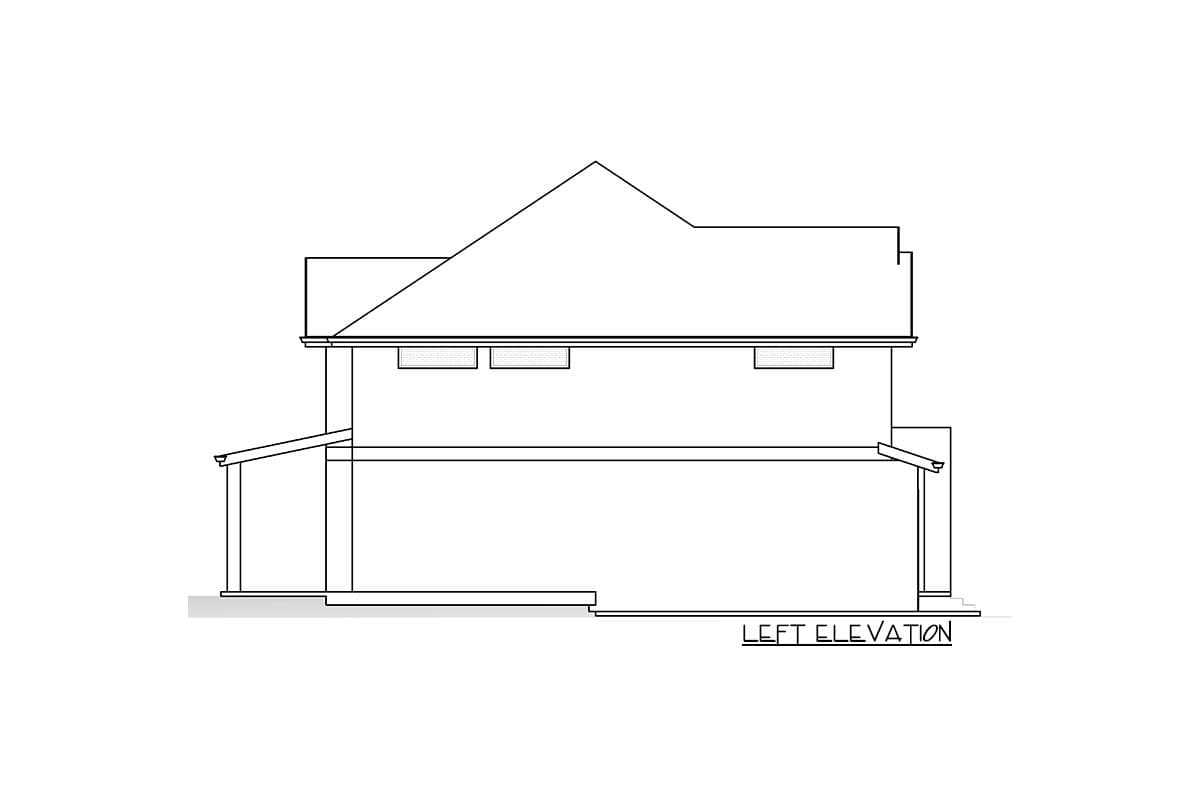 Plan 666227RAF: Contemporary 3400 Square Foot Home Plan with Loft Overlook - Image #11 - Contemporary, New American, Northwest, Shingle
