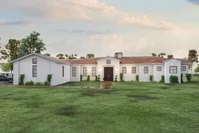 Spanish-Style Contemporary Ranch 3300-Plus Sq. Ft. House Plan with Vaulted Open Concept Interior