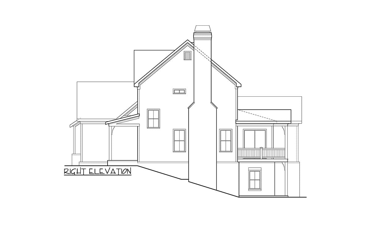 Plan 710428BTZ: 2900 Square Foot Farmhouse House Plan with Vaulted Interior and Bonus Room - Image #10 - Country, Farmhouse, Modern Farmhouse