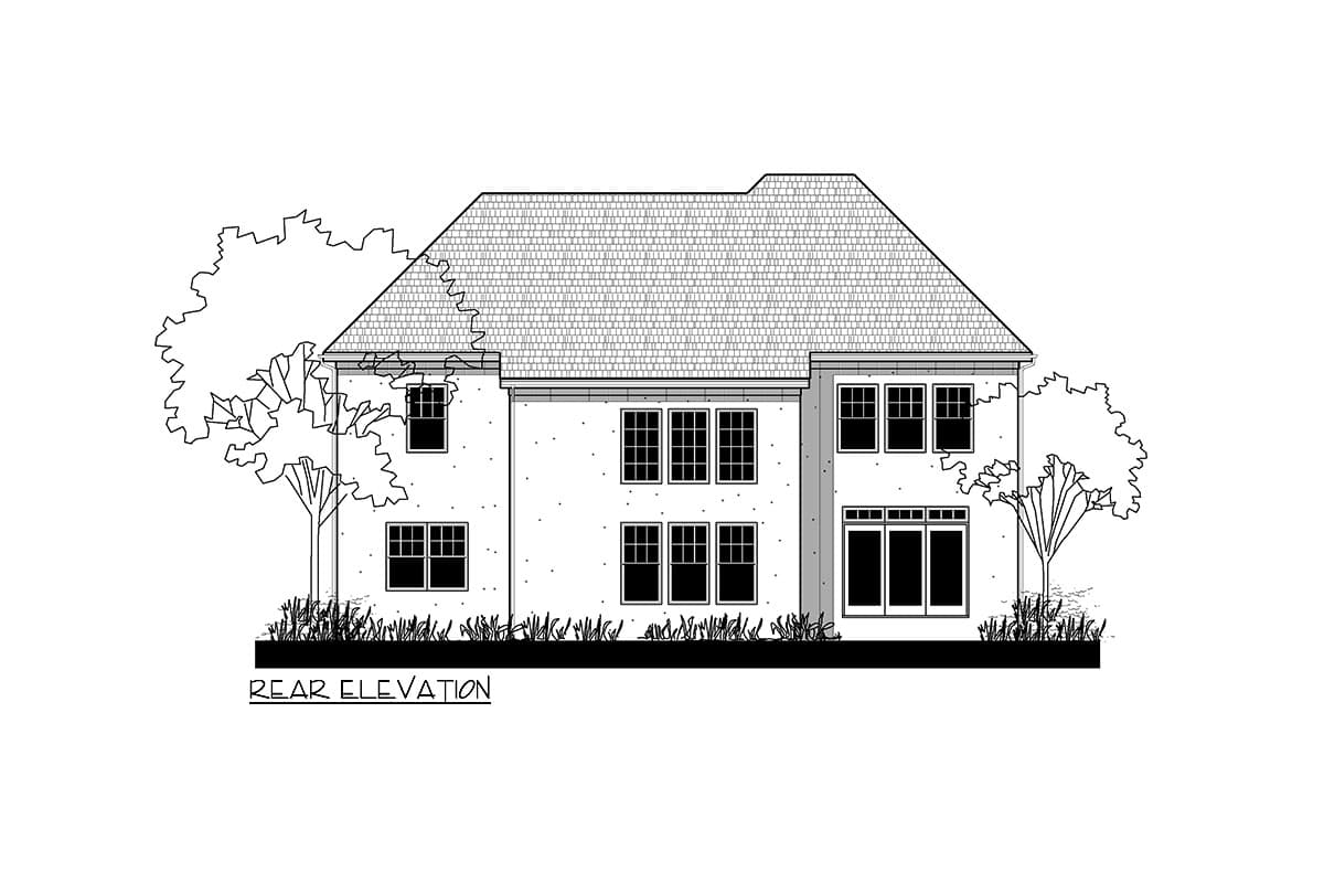Plan 250108LRY: 2-Story House Plan Under 3400 Square Feet with Formal Dining and Upstairs Laundry - Image #4 - Traditional