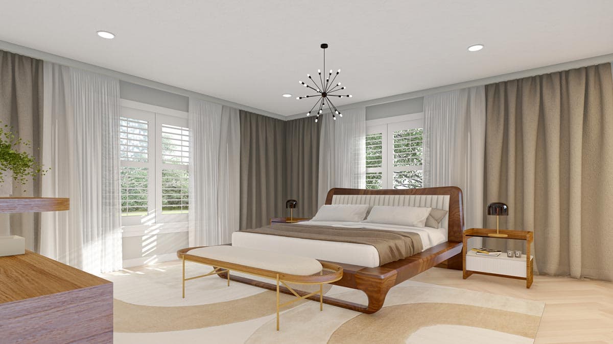 Plan 61463UT: 4-Bed Traditional House Plan with Lower Level Expansion and 2-Car Garage - Image #11 - Colonial, Country, Traditional