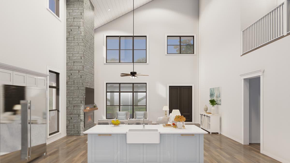 Plan 70857MK: 5-Bed Barndominium-Style Modern Farmhouse Plan with Wrap Around Porch - Image #12 - Barndominium, Country, Craftsman, Farmhouse, Modern Farmhouse, New American