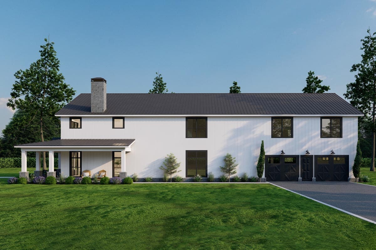 Plan 70857MK: 5-Bed Barndominium-Style Modern Farmhouse Plan with Wrap Around Porch - Image #14 - Barndominium, Country, Craftsman, Farmhouse, Modern Farmhouse, New American