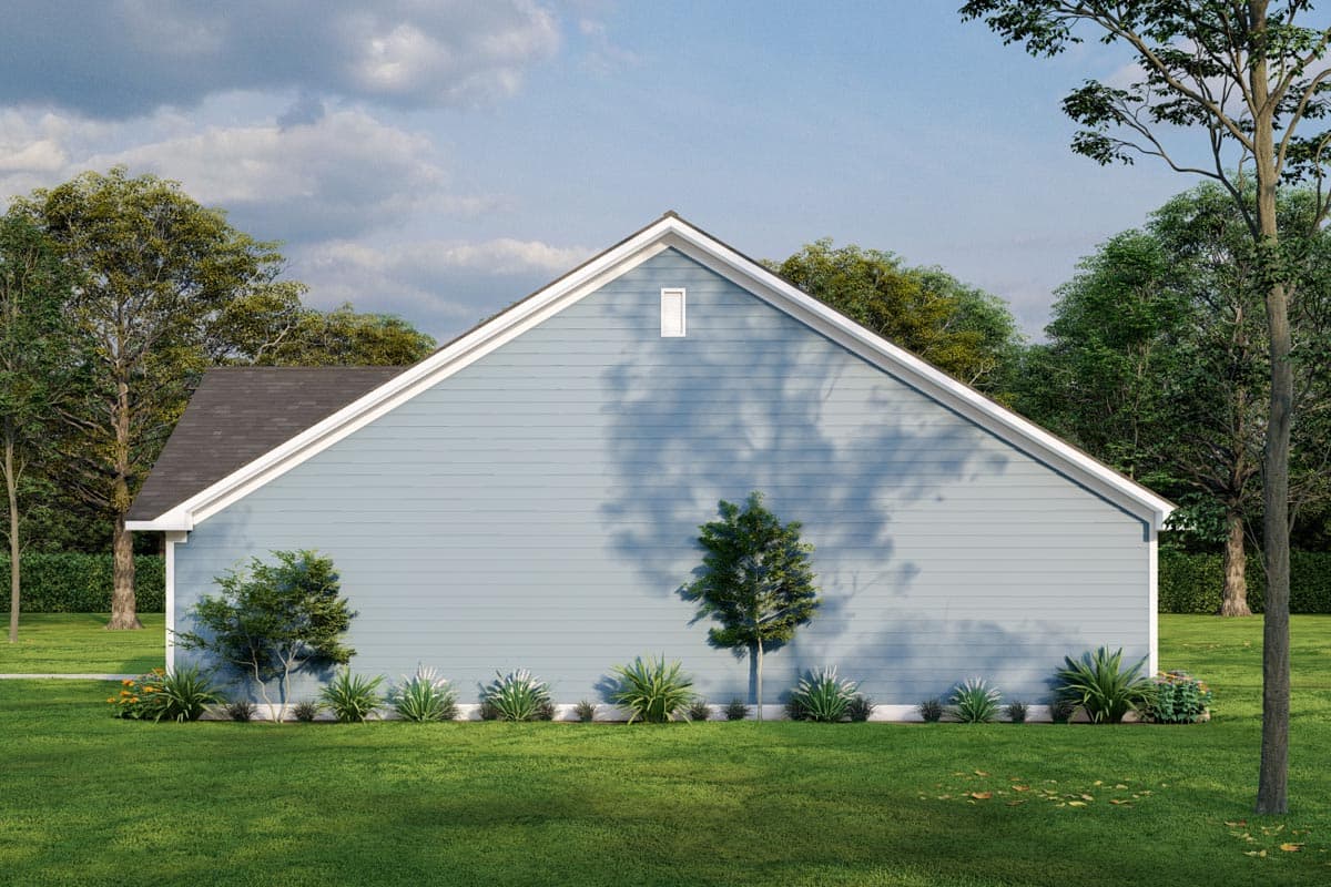 Plan 70858MK: Under 1300 Square Foot Country Home Plan with 3 Beds - Image #16 - Country, Ranch, Traditional