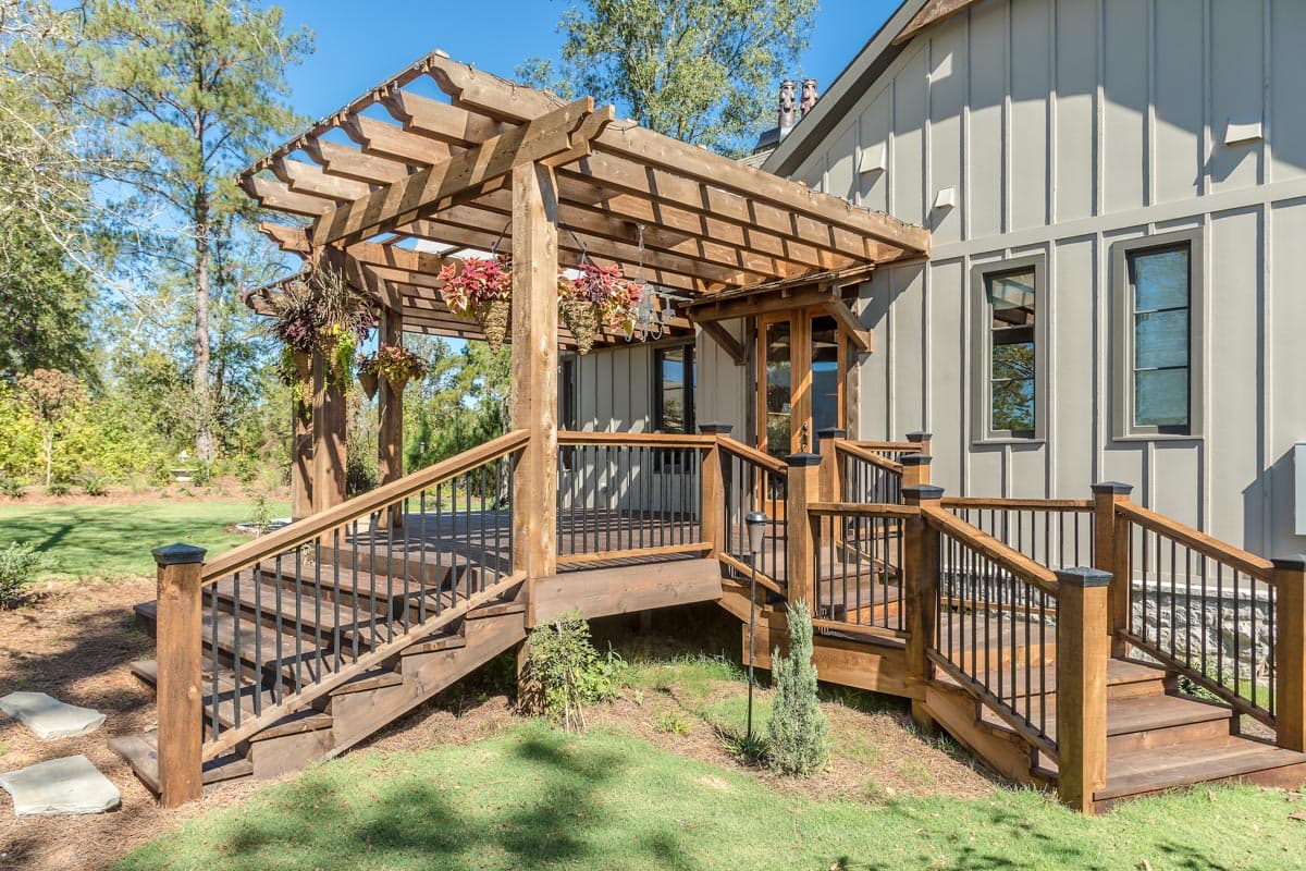 Plan 69817AM: Craftsman Cottage Plan Under 1600 Sq Ft with Fireplace and Loft in Master Bed - Image #7 - Cabin, Cottage, Craftsman, European