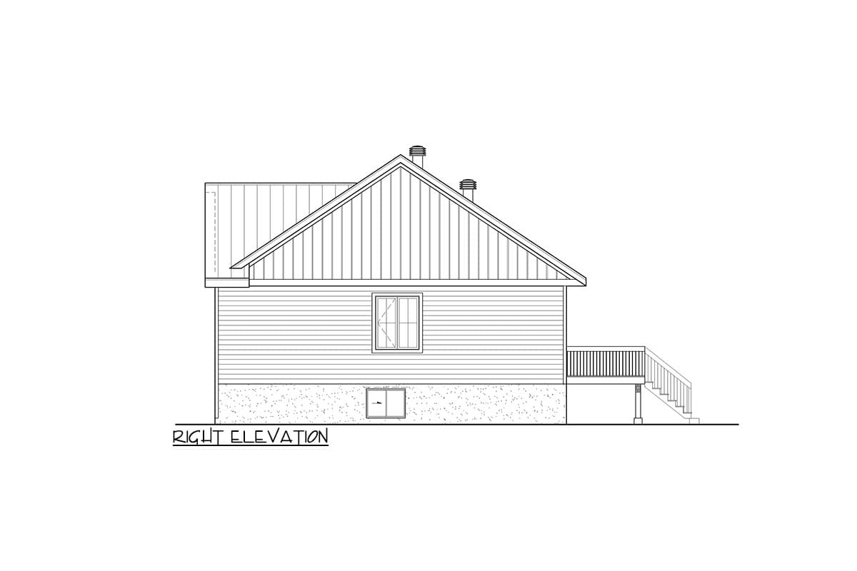 Plan 801151PM: New American House Plan with Lower Level 1100 Square Foot Apartment - Image #4 - Country, Modern Farmhouse, New American, Transitional