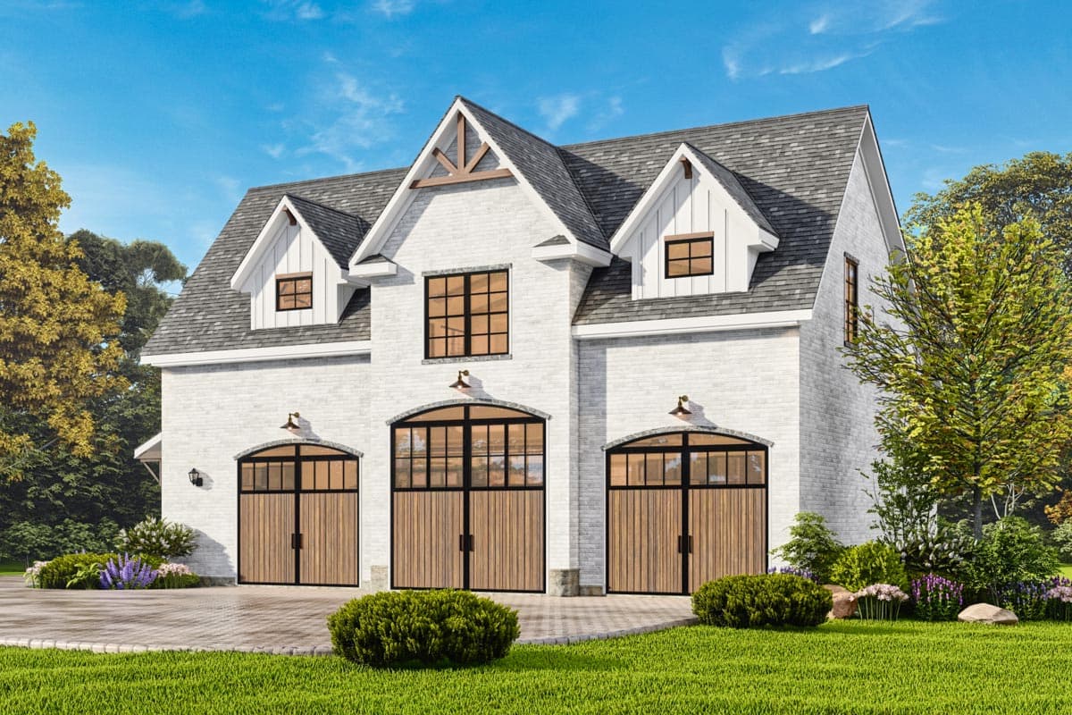 Plan 25821GE: Carriage House Garage with 930 Sq Ft of Heated Living Upstairs - Image #9 - Carriage, Cottage, Country, Craftsman