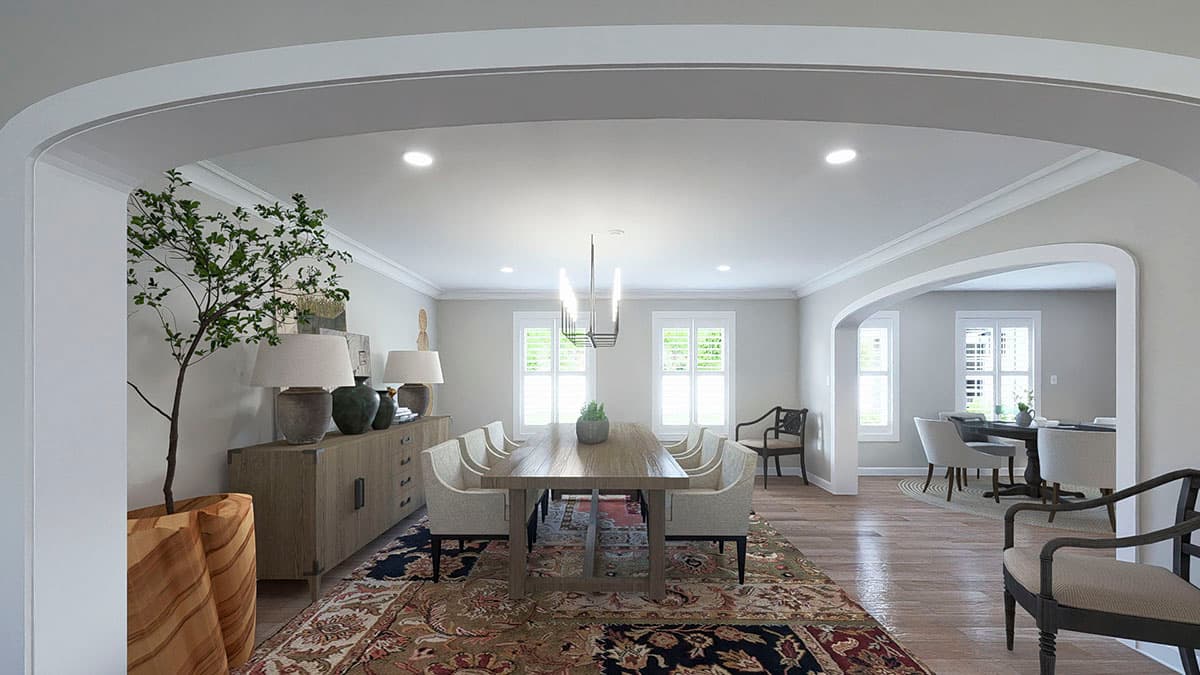 Plan 61303UT: 4000 Square Foot Traditional House Plan with 4 Upstairs Bedrooms - Image #12 - Colonial, Traditional