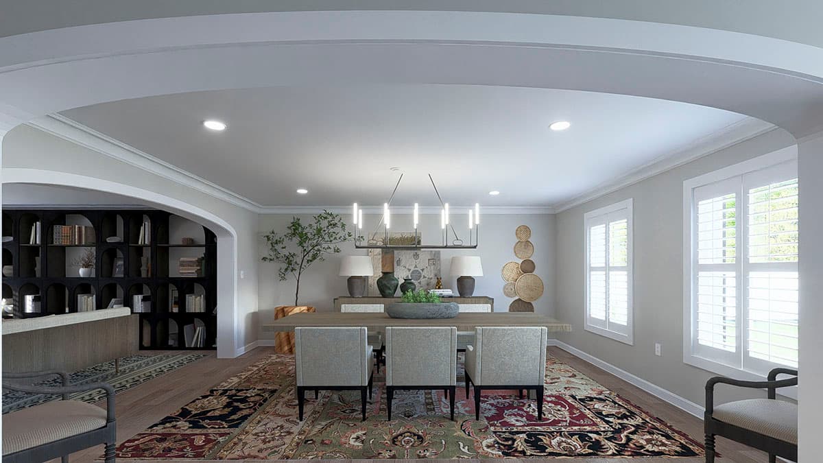 Plan 61303UT: 4000 Square Foot Traditional House Plan with 4 Upstairs Bedrooms - Image #13 - Colonial, Traditional