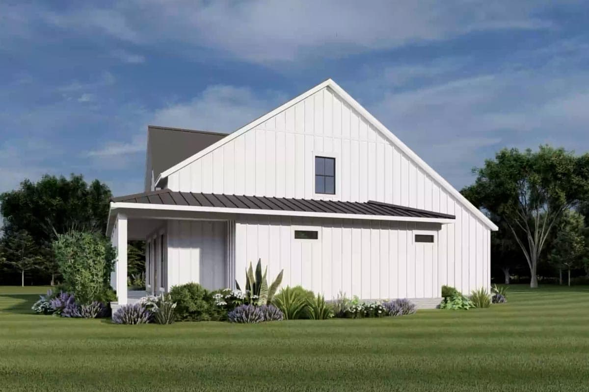 Plan 51948HZ: 4-Bedroom Modern Farmhouse Plan with 2-Beds and Loft Upstairs - Image #10 - Country, Farmhouse, Modern Farmhouse, Traditional