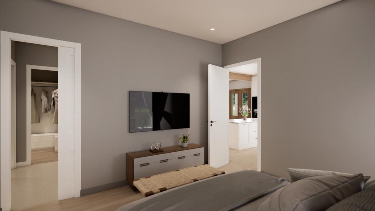 Plan 51948HZ: 4-Bedroom Modern Farmhouse Plan with 2-Beds and Loft Upstairs - Image #18 - Country, Farmhouse, Modern Farmhouse, Traditional