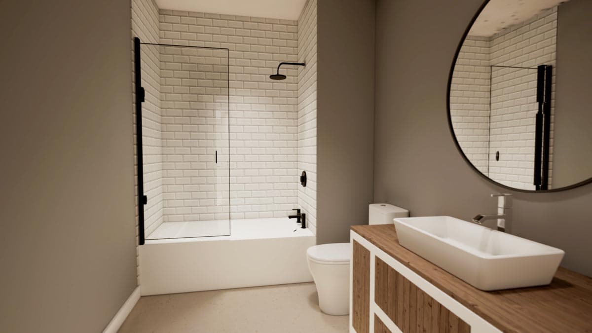 Plan 51948HZ: 4-Bedroom Modern Farmhouse Plan with 2-Beds and Loft Upstairs - Image #31 - Country, Farmhouse, Modern Farmhouse, Traditional