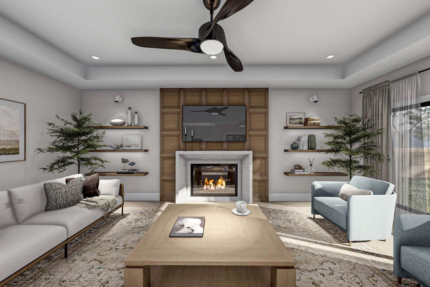 Plan 623287DJ: One-Story Contemporary Farmhouse Plan Under 1750 Square Feet with 3 Bedrooms - Virtual Tour Cover Image - Country, Craftsman, New American, Ranch, Traditional