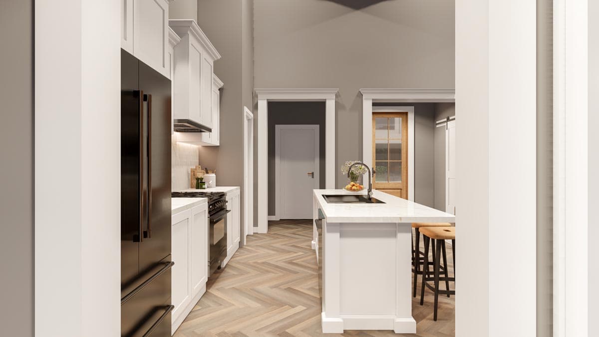 Plan 70861MK: Multi-Generational Modern Farmhouse Under 2600 Square Feet - Image #6 - Country, Craftsman, Modern Farmhouse, New American, Rustic