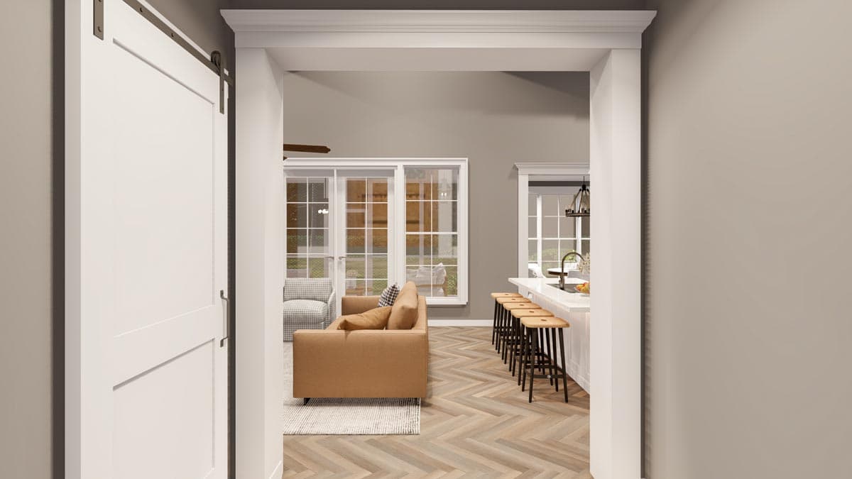 Plan 70861MK: Multi-Generational Modern Farmhouse Under 2600 Square Feet - Image #10 - Country, Craftsman, Modern Farmhouse, New American, Rustic