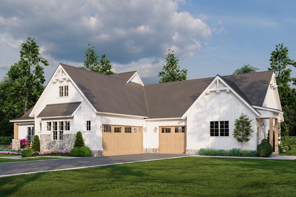 Plan 70861MK: Multi-Generational Modern Farmhouse Under 2600 Square Feet - Image #16 - Country, Craftsman, Modern Farmhouse, New American, Rustic