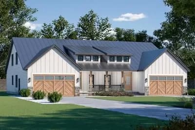 2-Story Duplex with Matching 2045 Square Foot Units with Flex Room