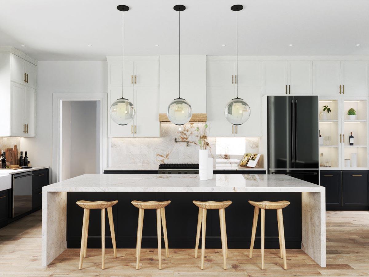 Plan 12291JL: 3-Bed Modern Farmhouse Plan Under 2500 Square Feet with Two Bonus Rooms - Image #8 - Country, Craftsman, Farmhouse, Modern Farmhouse, New American, Traditional