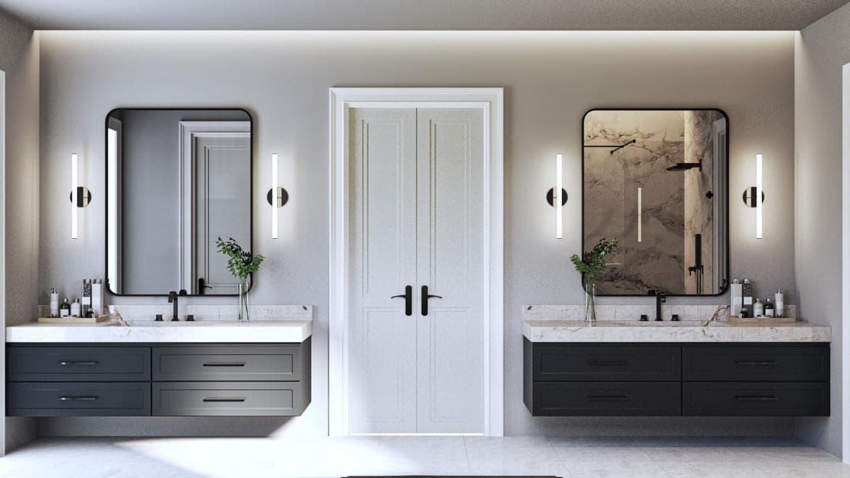 Plan 12291JL: 3-Bed Modern Farmhouse Plan Under 2500 Square Feet with Two Bonus Rooms - Image #13 - Country, Craftsman, Farmhouse, Modern Farmhouse, New American, Traditional