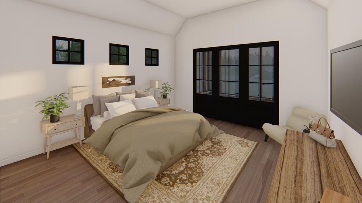 Plan 915059CHP: Hill Country House Plan Under 2900 Square Feet with 3-Car Garage - Image #16 - Hill Country, Transitional