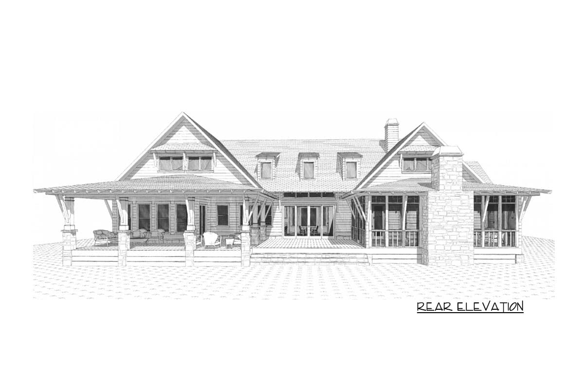 Plan 86398HH: Rustic Craftsman Home Plan Under 3300 Sq Ft with Game Room and Home Office and Bonus Room - Image #15 - Craftsman, New American, Northwest, Ranch, Rustic