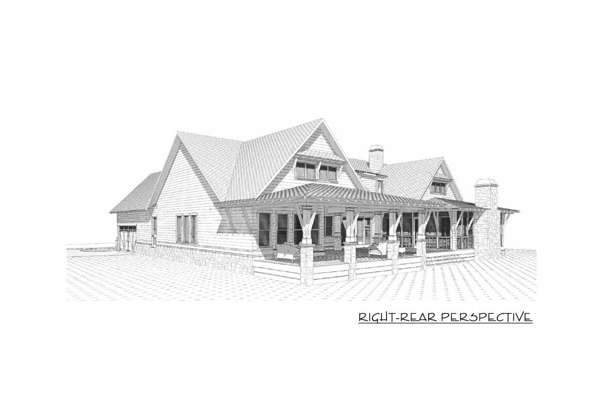 Plan 86398HH: Rustic Craftsman Home Plan Under 3300 Sq Ft with Game Room and Home Office and Bonus Room - Image #16 - Craftsman, New American, Northwest, Ranch, Rustic