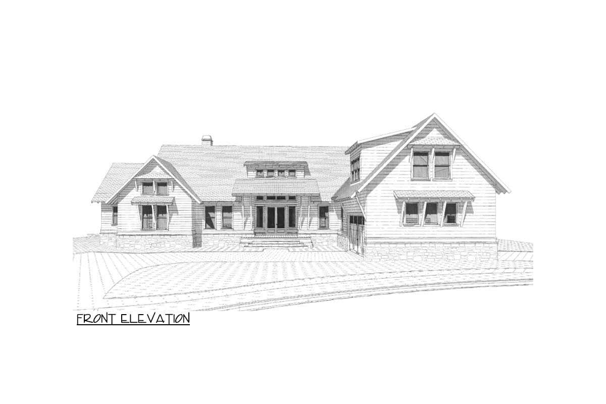 Plan 86398HH: Rustic Craftsman Home Plan Under 3300 Sq Ft with Game Room and Home Office and Bonus Room - Image #10 - Craftsman, New American, Northwest, Ranch, Rustic