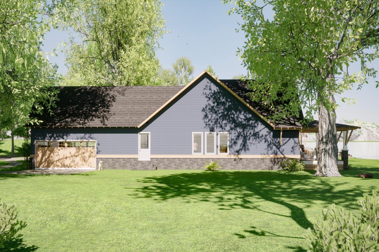 Plan 86398HH: Rustic Craftsman Home Plan Under 3300 Sq Ft with Game Room and Home Office and Bonus Room - Image #8 - Craftsman, New American, Northwest, Ranch, Rustic