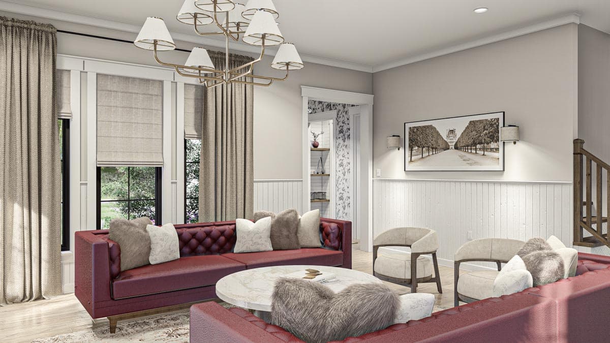 Plan 623290DJ: Classic Southern House Plan Under 2600 Square Feet with 3 Bedrooms - Image #10 - Colonial, Southern, Traditional