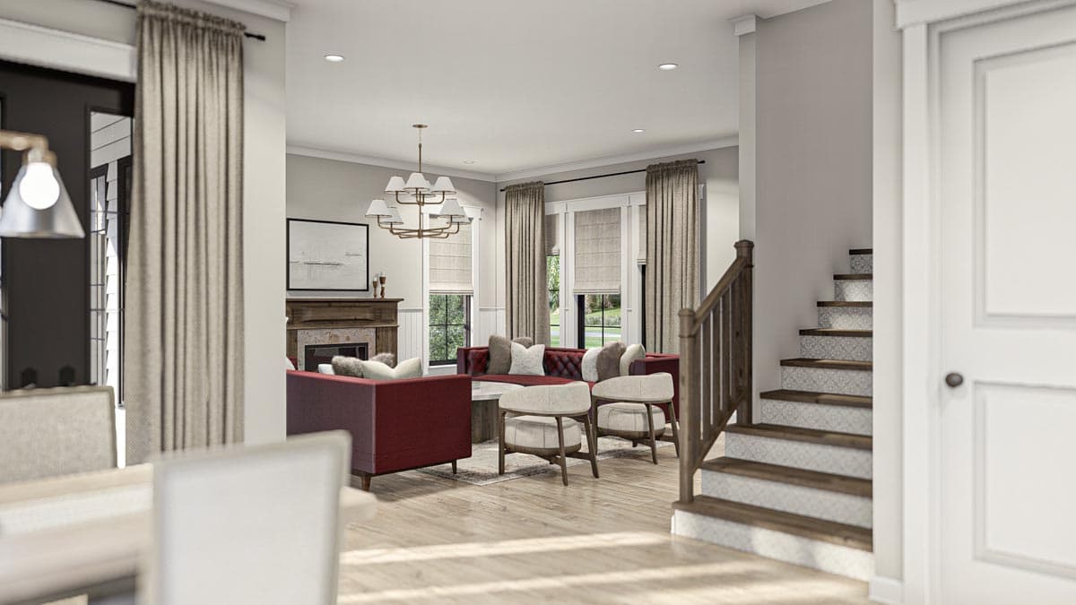 Plan 623290DJ: Classic Southern House Plan Under 2600 Square Feet with 3 Bedrooms - Image #11 - Colonial, Southern, Traditional