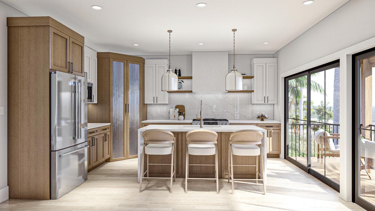 Plan 623291DJ: 1140 Square Foot 2 Bed Cottage with Outdoor Space In Back - Image #11 - Beach, Coastal, Cottage, Southern