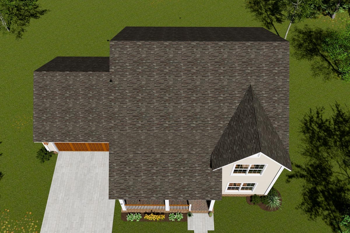 Plan 52331WM: 4-Bed Farmhouse Cottage House Plan With Attached Garage - Image #7 - Cottage, Country, Farmhouse, Modern Farmhouse, New American, Traditional