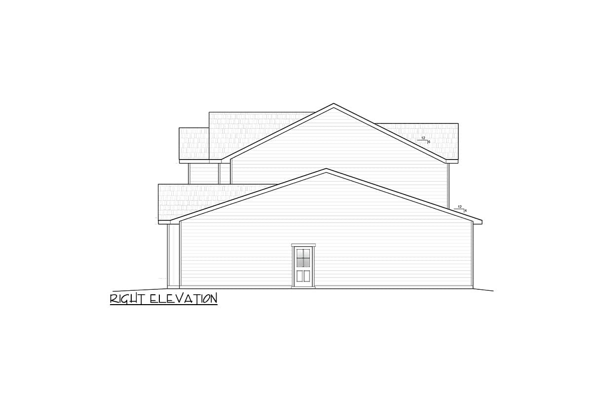 Plan 246006DLR: Open Concept 2-Story House Plan with Home Office - 2355 Sq Ft - Image #5 - Country, Traditional