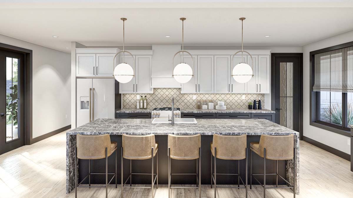 Plan 623295DJ: 3-Bedroom Modern Farmhouse Barndominium with Laundry on Both Floors - 3192 Sq Ft - Image #8 - Barndominium, Farmhouse, Modern Farmhouse, New American