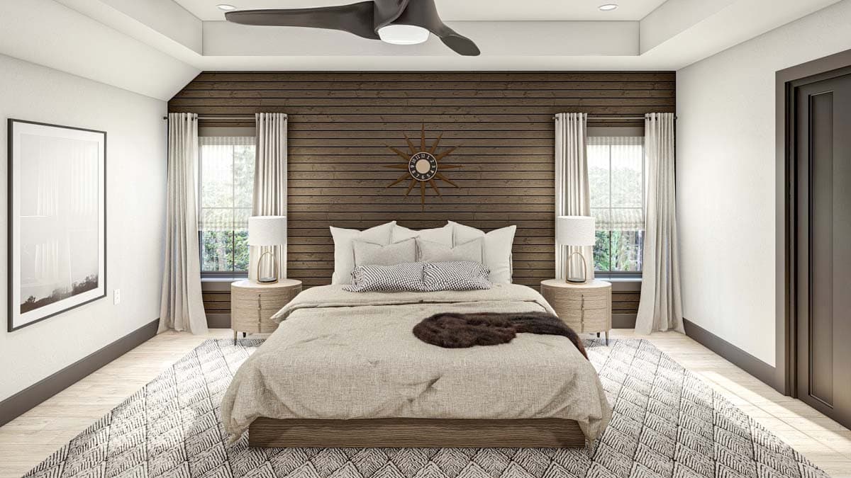 Plan 623295DJ: 3-Bedroom Modern Farmhouse Barndominium with Laundry on Both Floors - 3192 Sq Ft - Image #11 - Barndominium, Farmhouse, Modern Farmhouse, New American