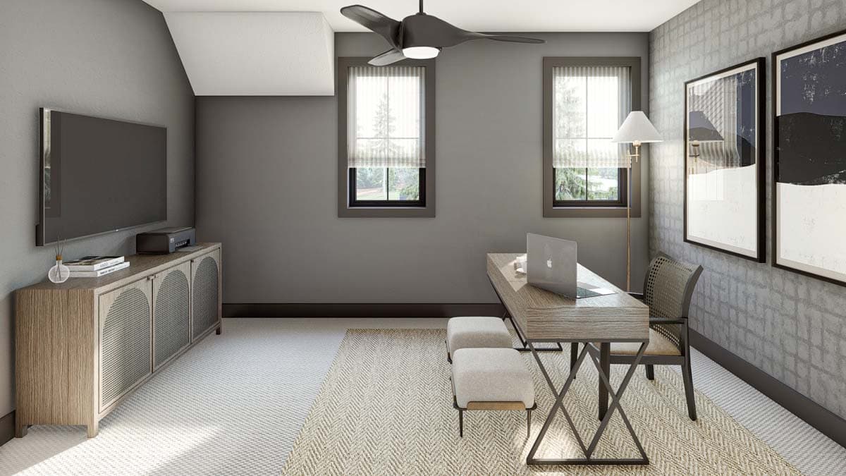 Plan 623295DJ: 3-Bedroom Modern Farmhouse Barndominium with Laundry on Both Floors - 3192 Sq Ft - Image #17 - Barndominium, Farmhouse, Modern Farmhouse, New American