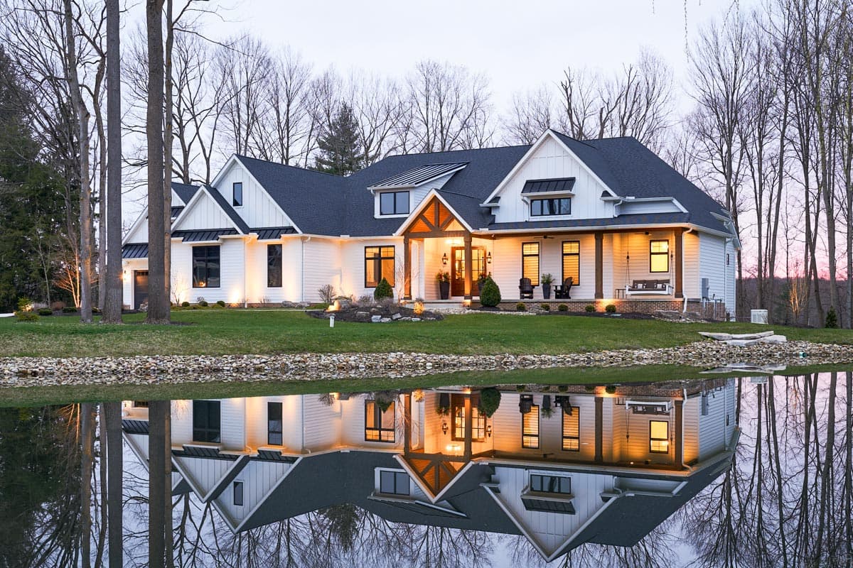 Plan 911032JVD: 4100 Square Foot New American House Plan with 4-Car Garage and Expansion Below - Image #7 - Craftsman, Modern Farmhouse, New American, Ranch, Traditional