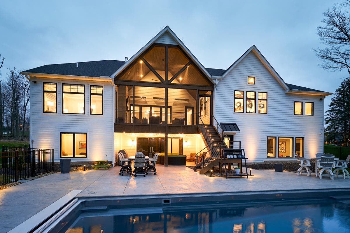 Plan 911032JVD: 4100 Square Foot New American House Plan with 4-Car Garage and Expansion Below - Image #9 - Craftsman, Modern Farmhouse, New American, Ranch, Traditional