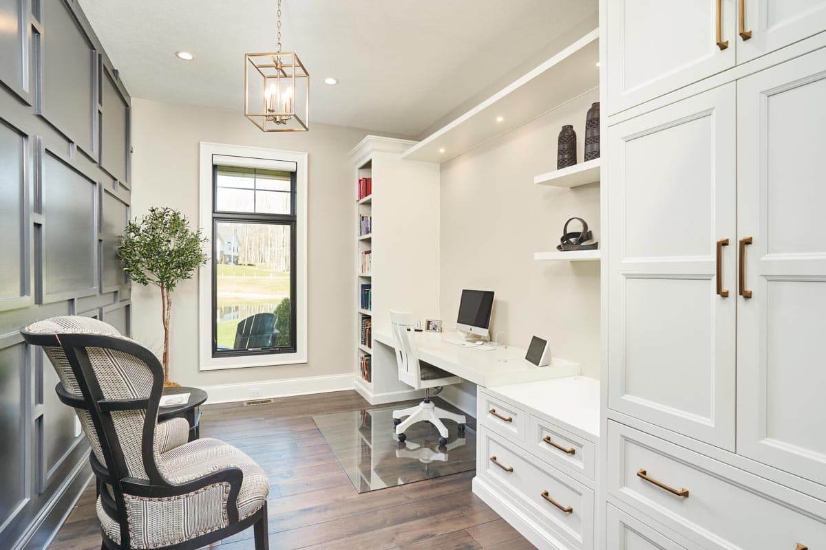 Plan 911032JVD: 4100 Square Foot New American House Plan with 4-Car Garage and Expansion Below - Image #21 - Craftsman, Modern Farmhouse, New American, Ranch, Traditional