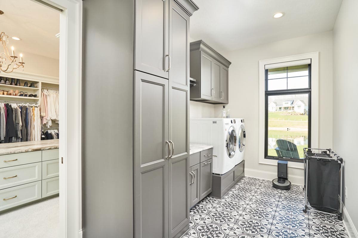 Plan 911032JVD: 4100 Square Foot New American House Plan with 4-Car Garage and Expansion Below - Image #25 - Craftsman, Modern Farmhouse, New American, Ranch, Traditional