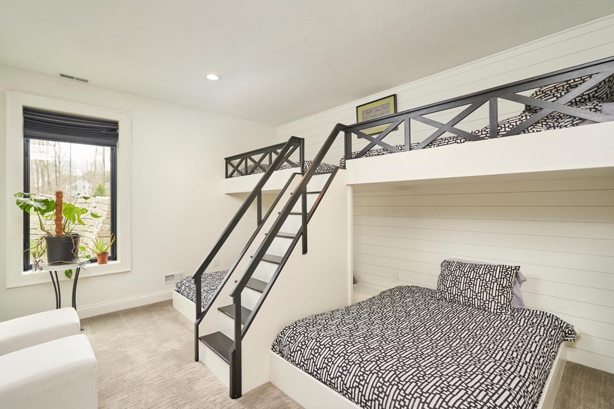 Plan 911032JVD: 4100 Square Foot New American House Plan with 4-Car Garage and Expansion Below - Image #32 - Craftsman, Modern Farmhouse, New American, Ranch, Traditional