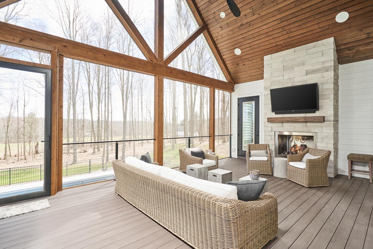 Plan 911032JVD: 4100 Square Foot New American House Plan with 4-Car Garage and Expansion Below - Image #33 - Craftsman, Modern Farmhouse, New American, Ranch, Traditional