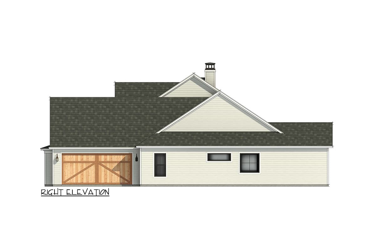 Plan 818083JSS: 2700 Square Foot Modern Farmhouse Plan with 4 Bedrooms - Image #5 - Country, Farmhouse, Modern Farmhouse, New American