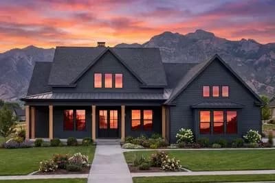 2700 Square Foot Modern Farmhouse Plan with 4 Bedrooms