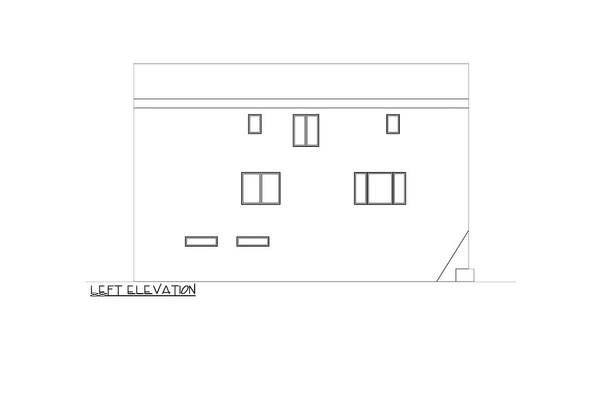 Plan 666240RAF: 4-Family Modern Scandinavian Style House Plan with 2 Bed Units Under 1700 Sq Ft - Image #7