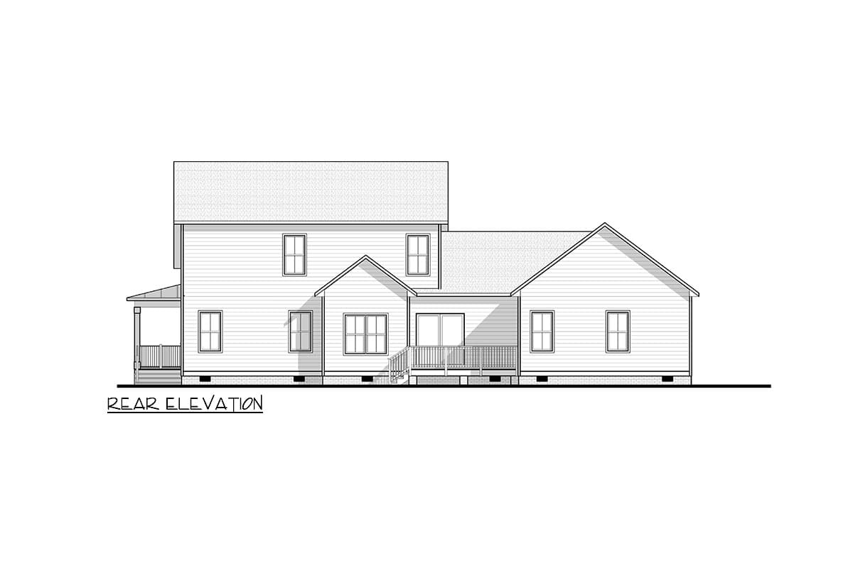 Plan 83656CRW: 4 Bed Modern Farmhouse Plan Under 3000 Square Feet with Home Office - Image #18 - Country, Farmhouse, Modern Farmhouse, New American