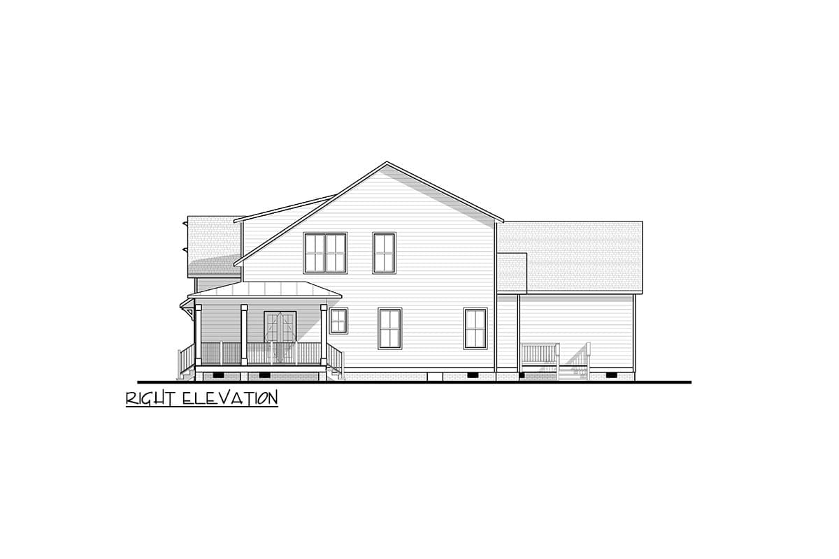 Plan 83656CRW: 4 Bed Modern Farmhouse Plan Under 3000 Square Feet with Home Office - Image #19 - Country, Farmhouse, Modern Farmhouse, New American