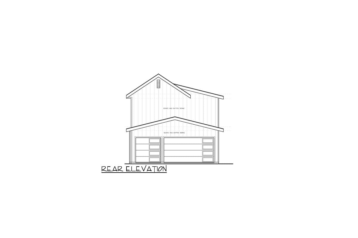 Plan 246010DLR: Narrow Urban House Plan with Upstairs Office and Game Room - 2831 Sq Ft - Image #11 - Craftsman, Mountain, New American