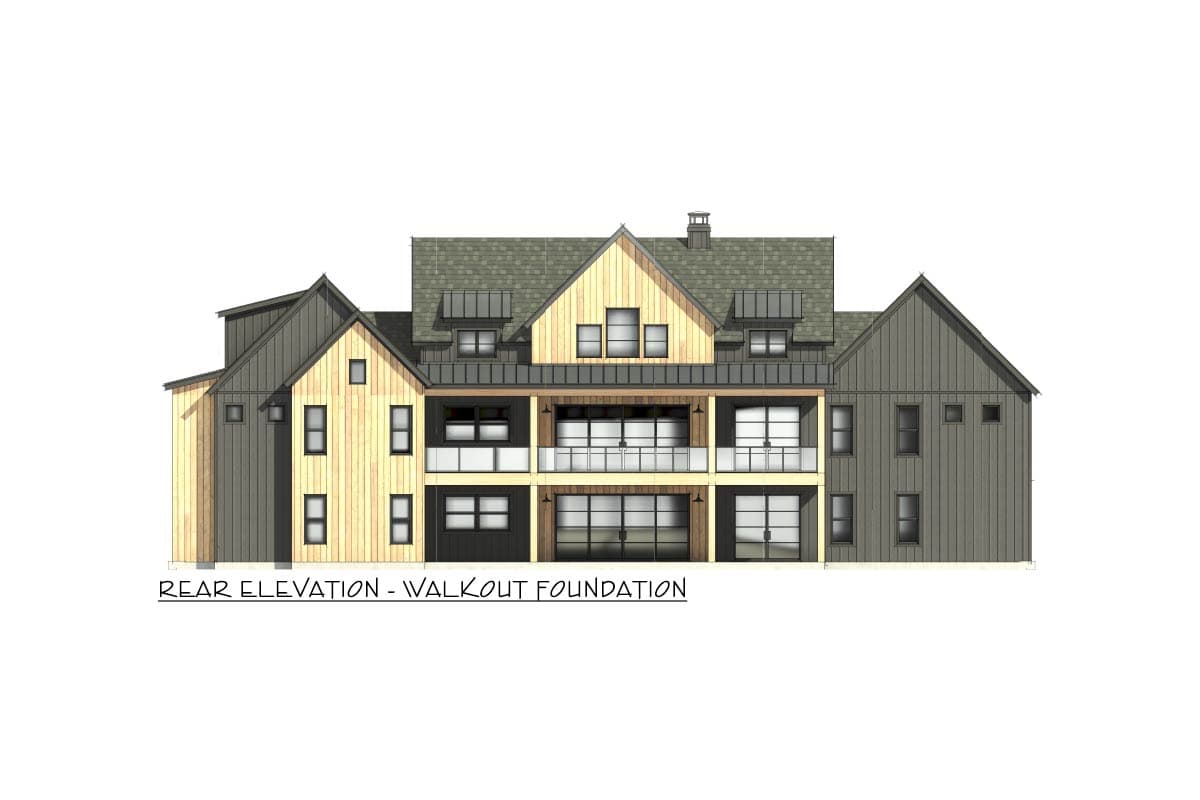 Plan 818087JSS: 4-Bed Modern Farmhouse Plan with Bonus Room - 3718 Square Feet - Image #14 - Country, Craftsman, Modern Farmhouse, New American