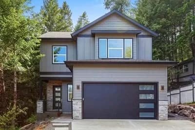 Narrow Lot 3 Bed House Plan with Vaulted Master Suite - 2171 Sq Ft